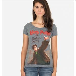 Harry Potter and the Deathly Hallows Women's Scoop T-Shirt